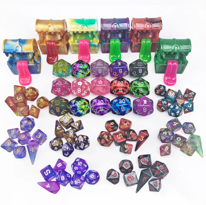 Box of Tricks - Mystery Mini Dice & D20 & Mimic Chest