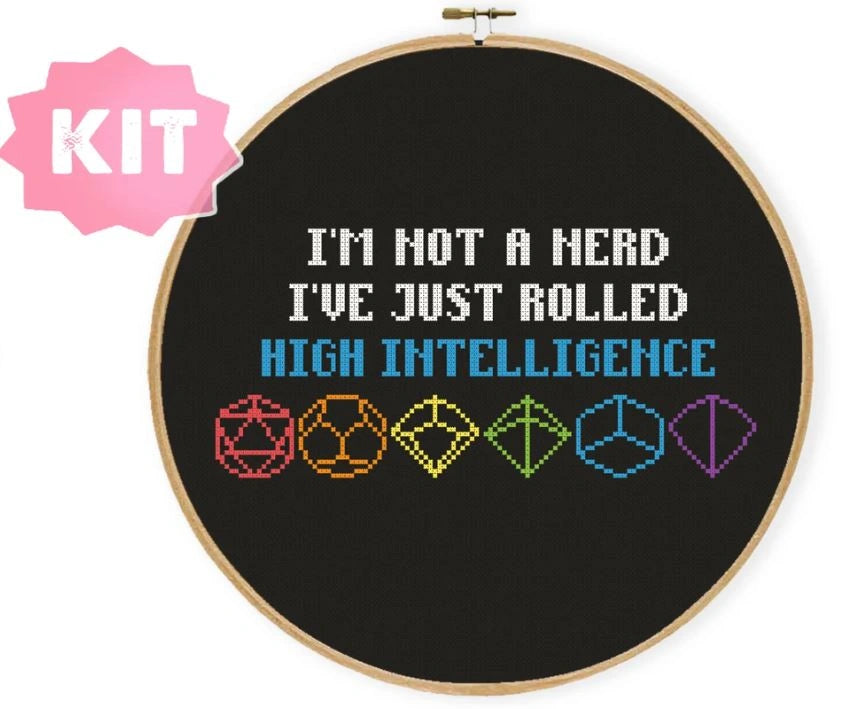 High Intelligence - Korsstygnskit