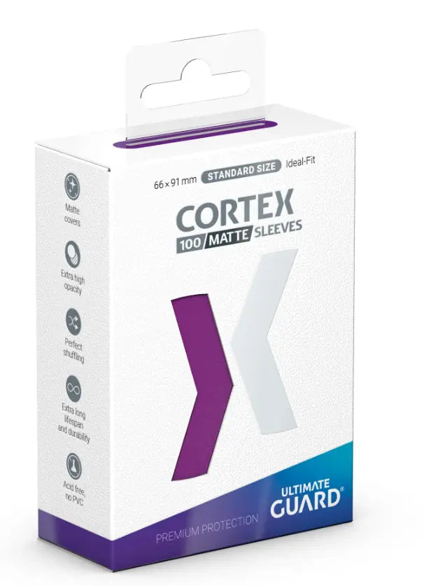 Ultimate Guard Cortex Sleeves Standard Size Matte Red (100)