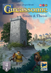 Carcassonne 3.0 - Expansion 4 Towers & Thieves (sv)