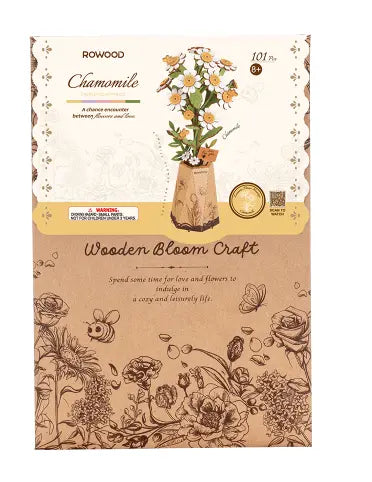 Chamomile - Wooden Flower Bouquet - Rowood