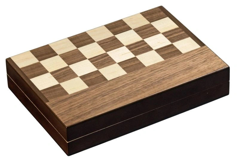 Chess Backgammon Checkers Set, field 32 mm, magnetic lock (2508)