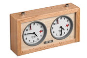 Chess Clock Gardé, mechanical, wooden housing