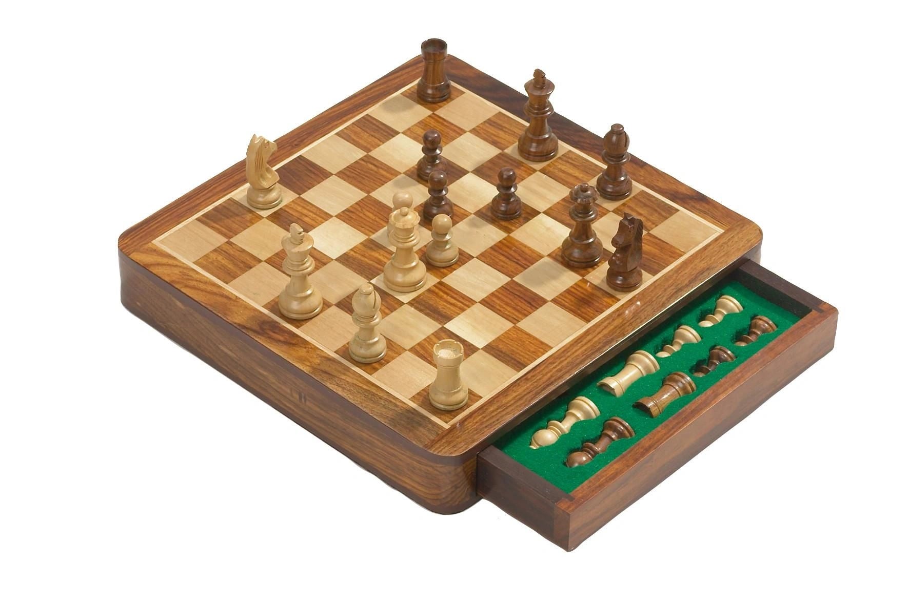 Chess cassette Excklusive, field 30 mm. magnetic (2725)