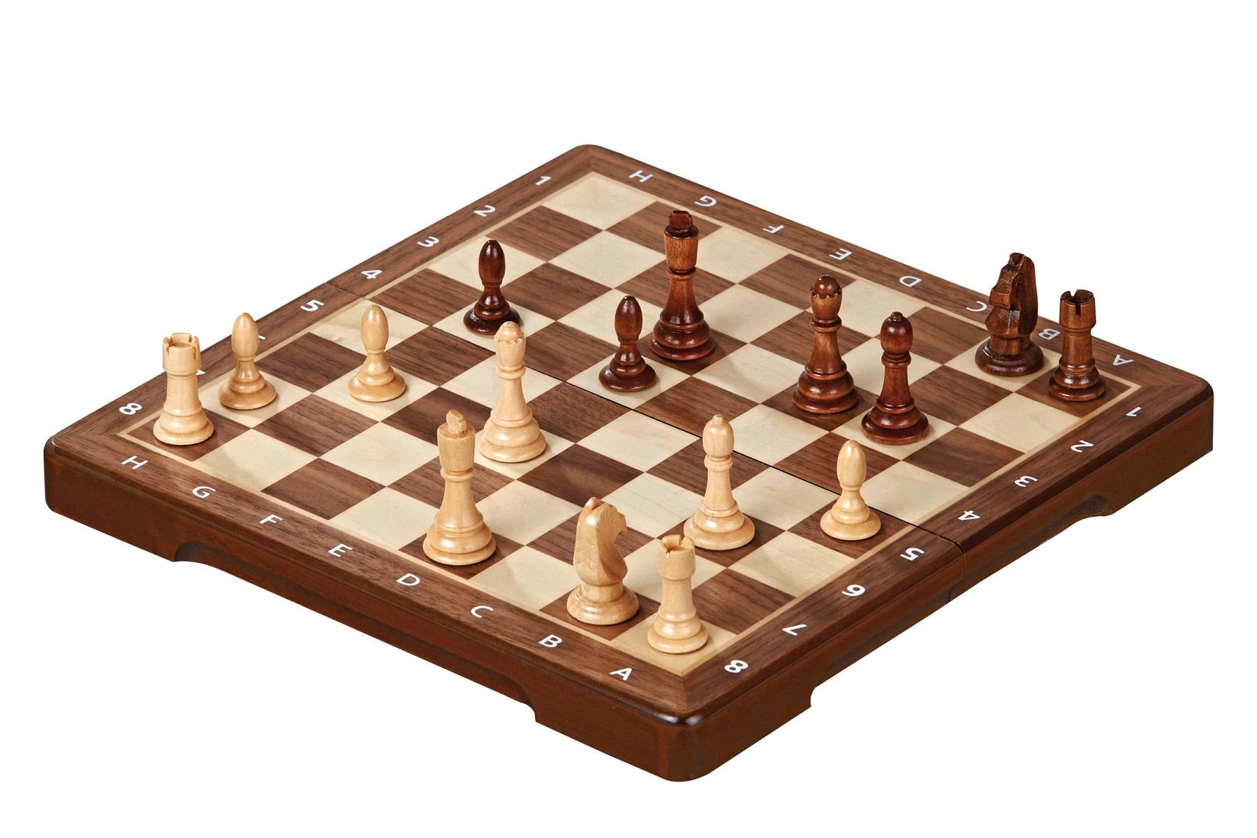 Chess cassette, field 25 mm, with numbers and letters (2724)