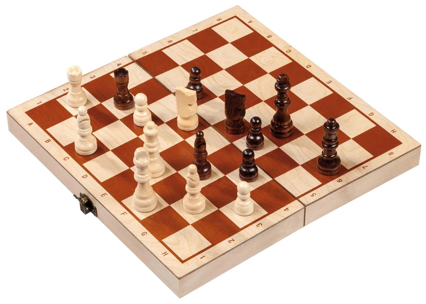 Chess cassette, field 30 mm, with numbers and letters (2608)