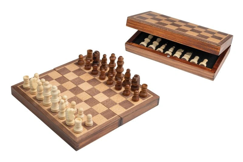 Chess cassette, travel, field 20 mm, magnetic (2761)