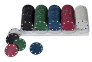 Longfield Games Poker chips 40 mm, 100 pieces