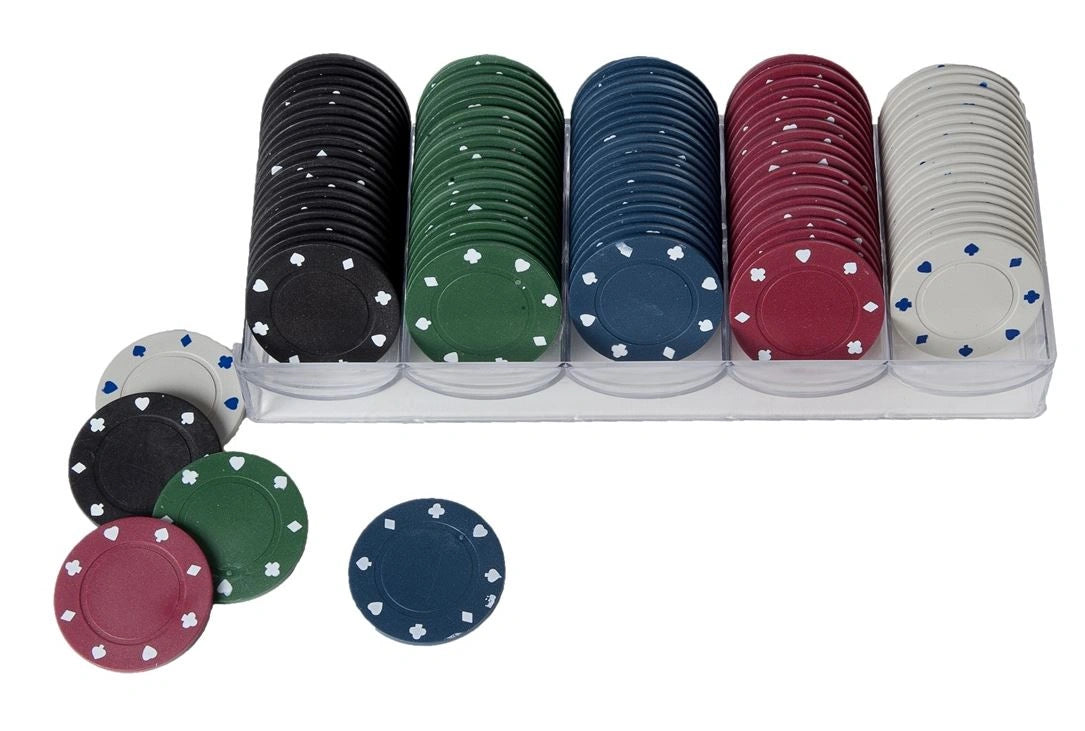 Longfield Games Poker chips 40 mm, 100 pieces