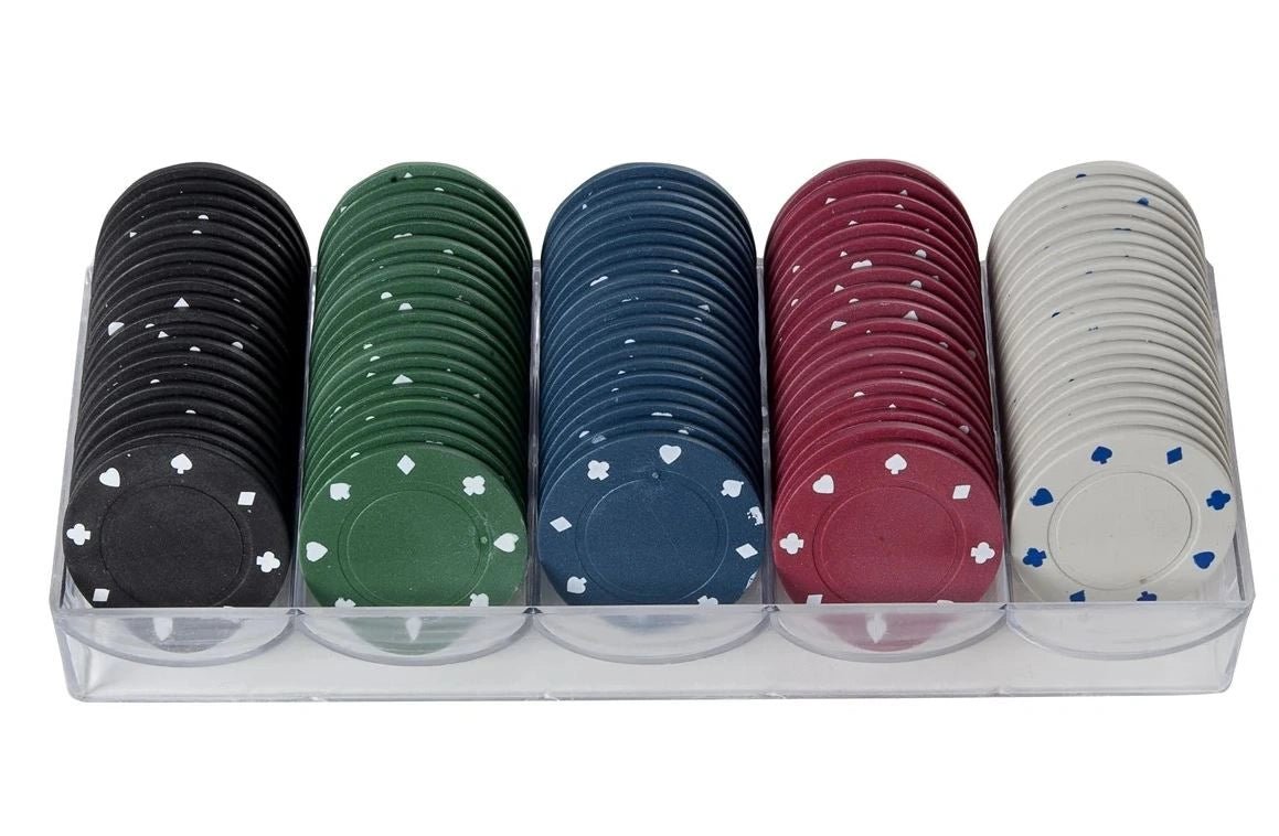 Longfield Games Poker chips 40 mm, 100 pieces