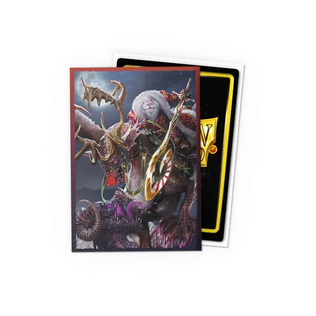 Dragon Shield Japanese size Brushed Art Sleeves - Christmas 2022