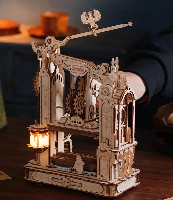 Classic Printing Press - 3D Wooden Puzzle DIY - Rolife