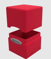Classic Satin Cube - Apple Red