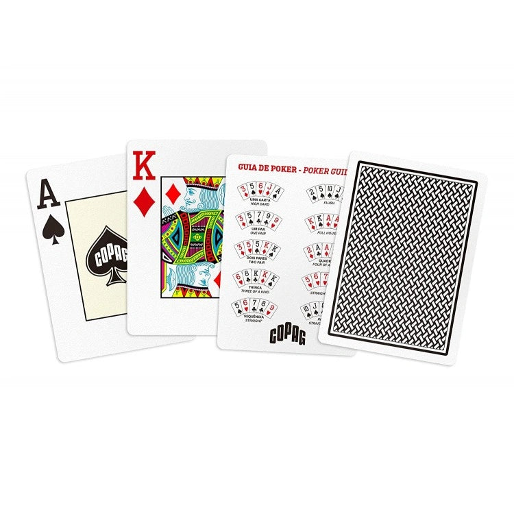 Copag Texas Hold'em poker cards (Black)