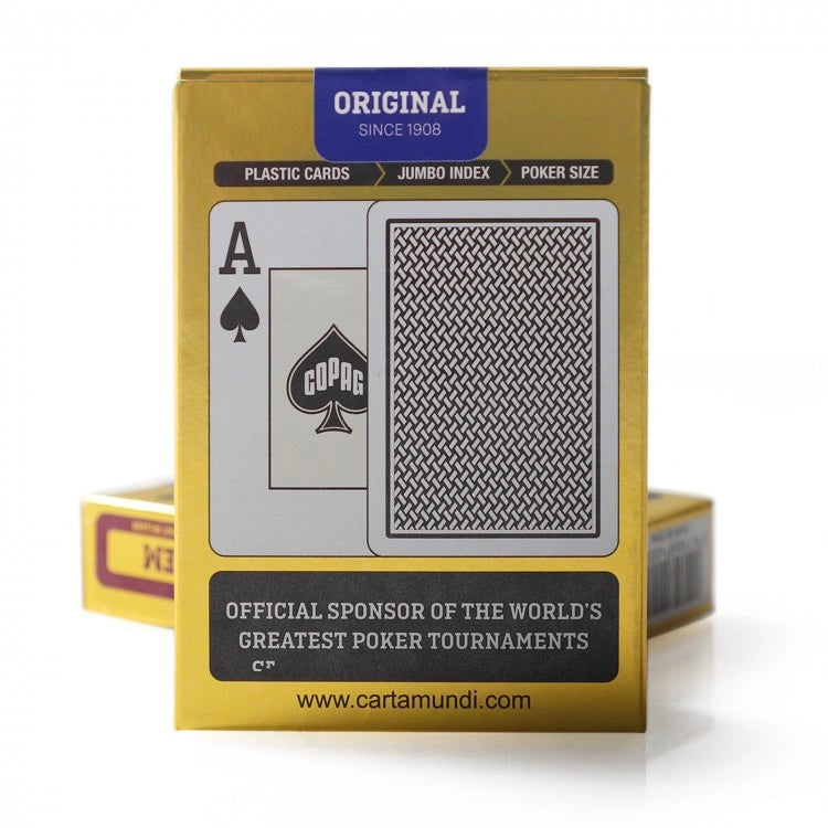 Copag Texas Hold'em poker cards (Black)