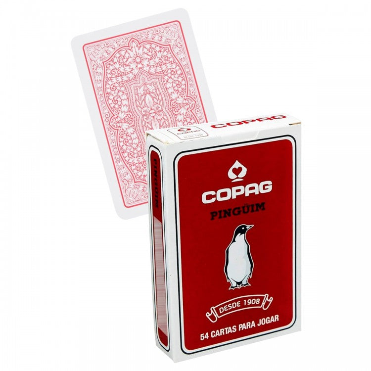 Copag Pinguim Bridge Cards Deck (Black or Red)
