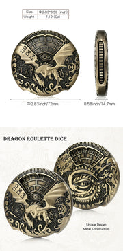Dragon Roulette Dice Bronze
