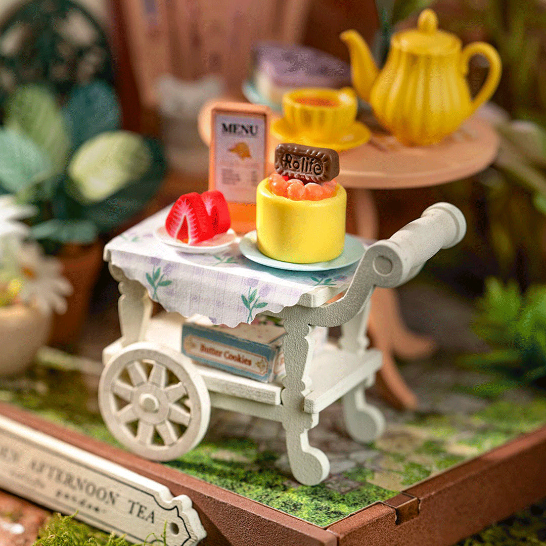 Fancy Tea Yard - DIY Bokshelf Decoration - Rolife