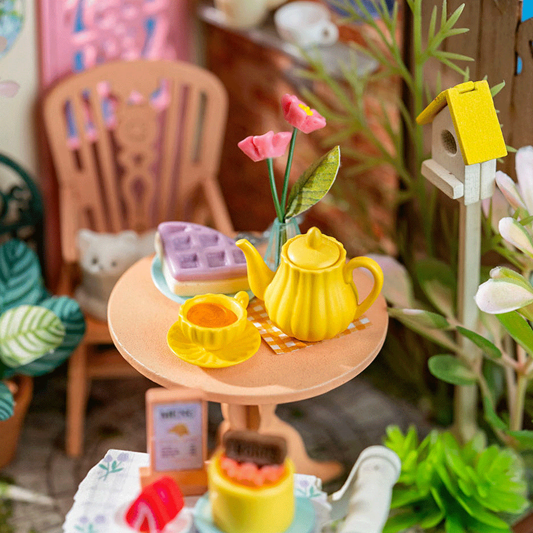 Fancy Tea Yard - DIY Bokshelf Decoration - Rolife
