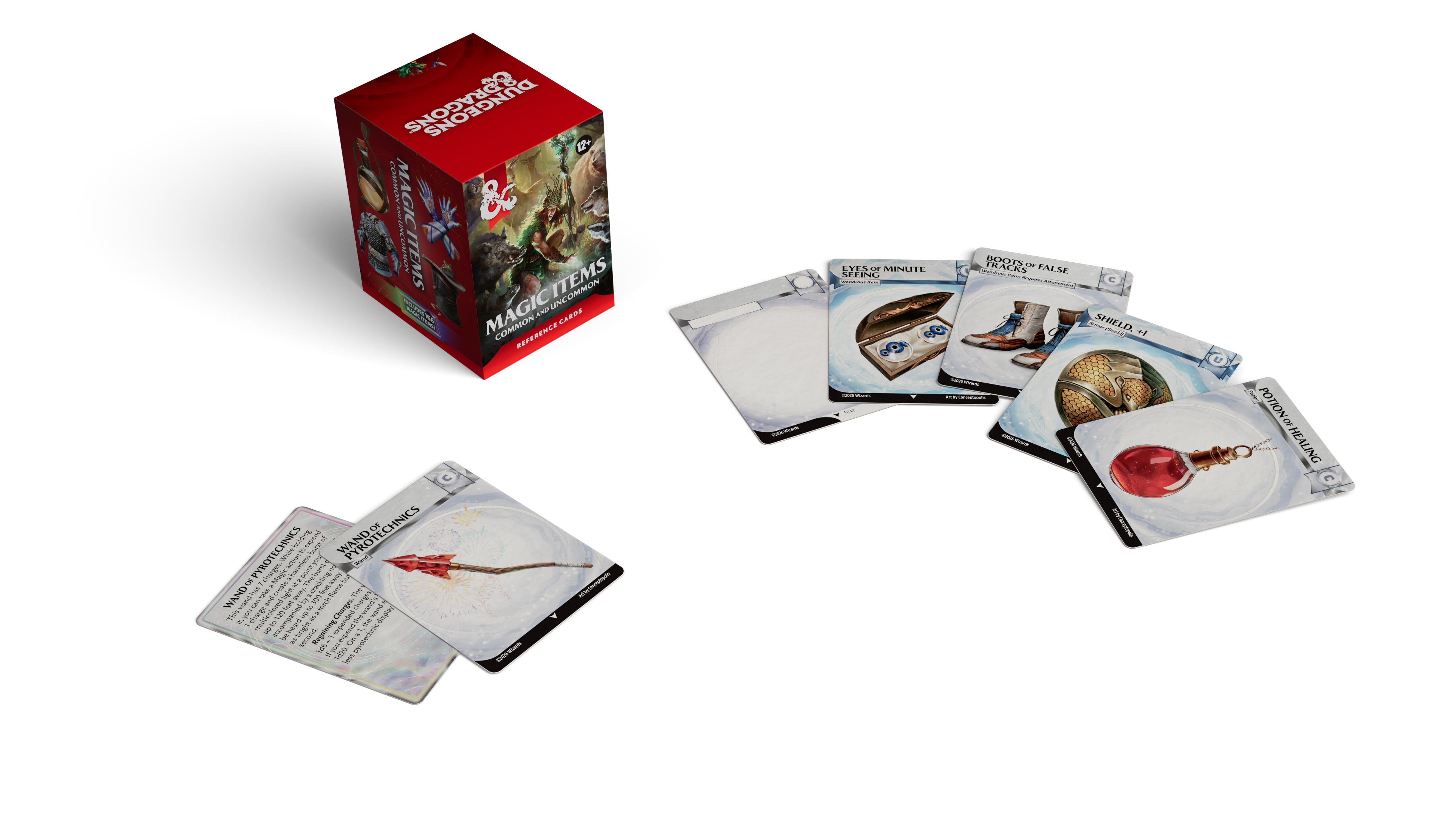 D&D Reference Cards - Magic Items (Common and Uncommon)