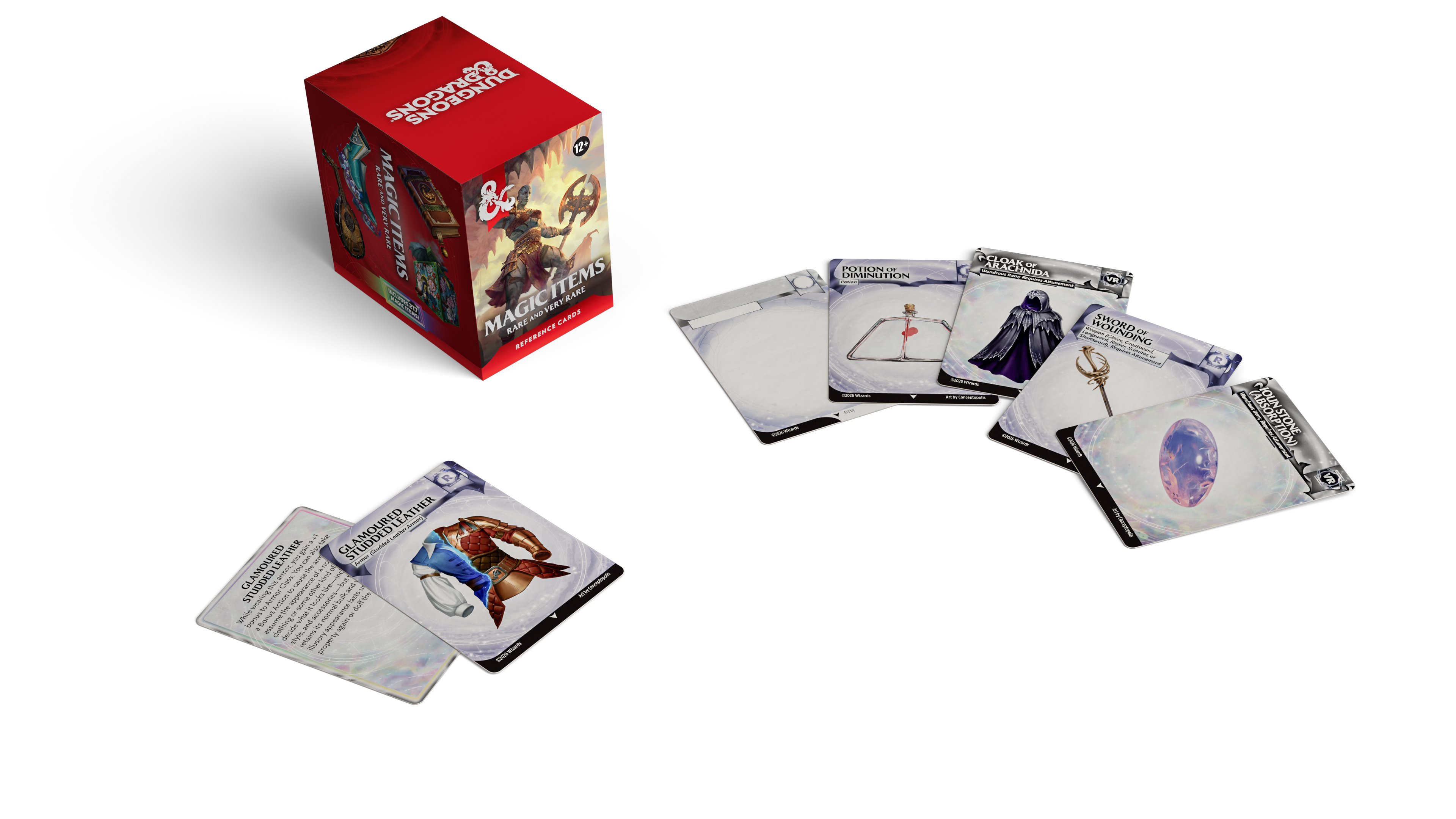 D&D Reference Cards - Magic Items (Rare and Very Rare)