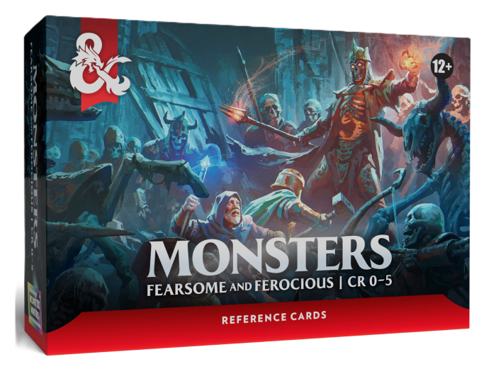 D&D Reference Cards - Monsters (Fearsome and Ferocious)