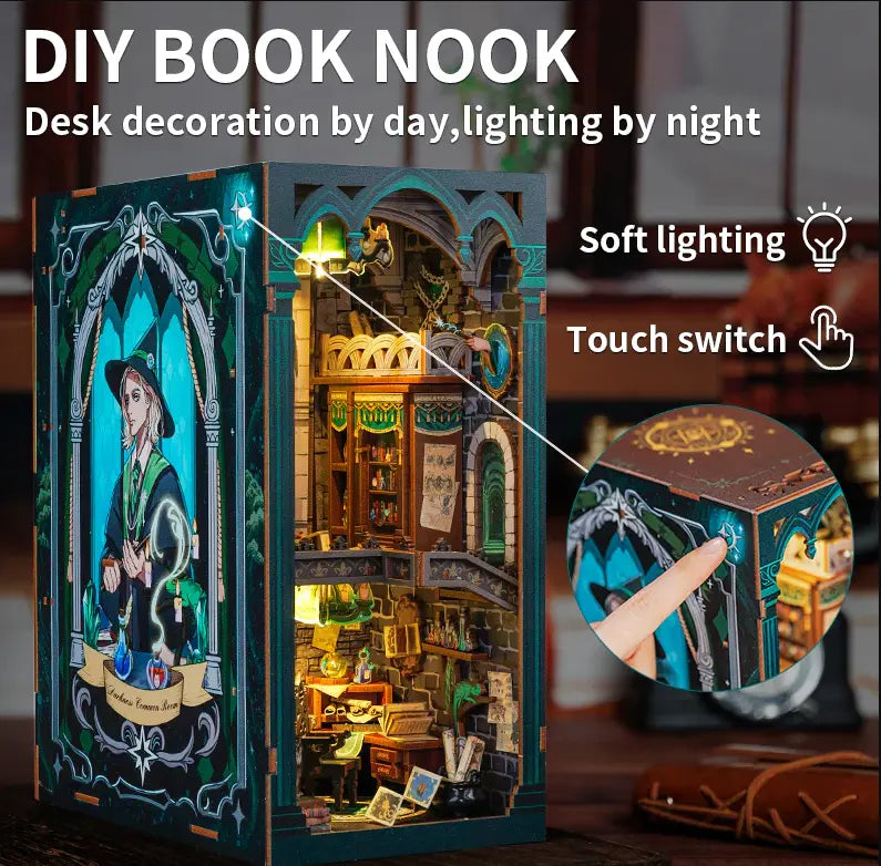 Darkness Common Room - Book Nook Kit - CuteBee