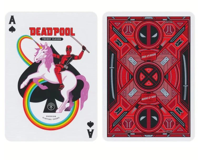 Deadpool playing cards Theory11