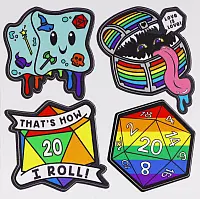 Dice for All 1 Pride Sticker Sheet