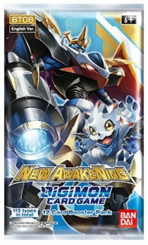 Digimon Card Game - New Awakening Booster BT08