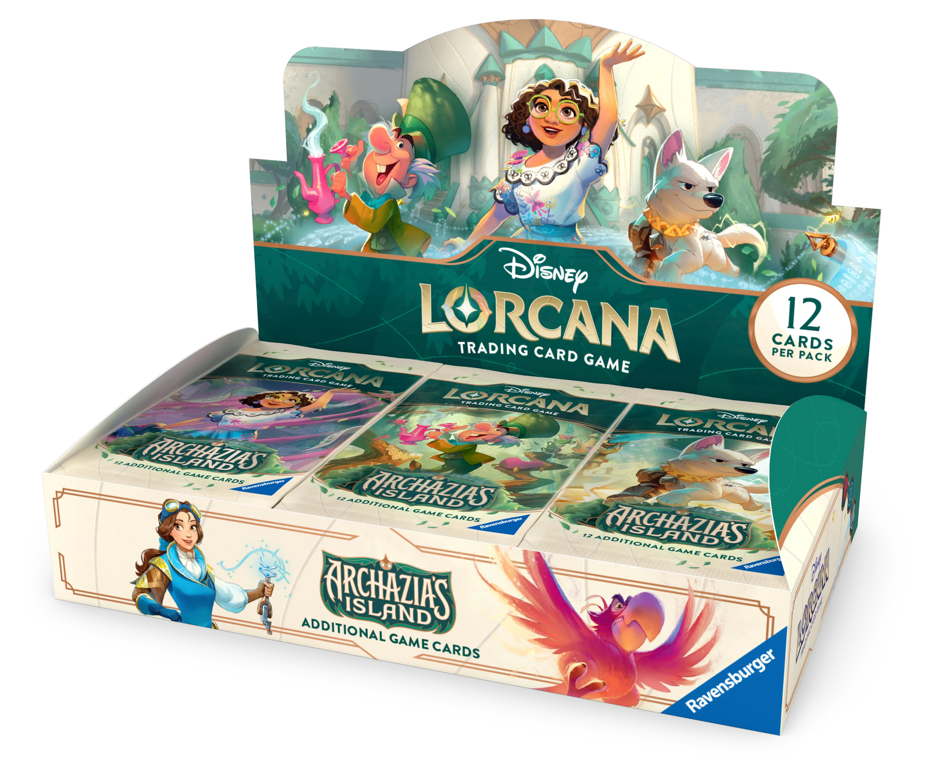 Disney Lorcana TCG: Archazia’s Island - Booster Pack Display (24 boosters)