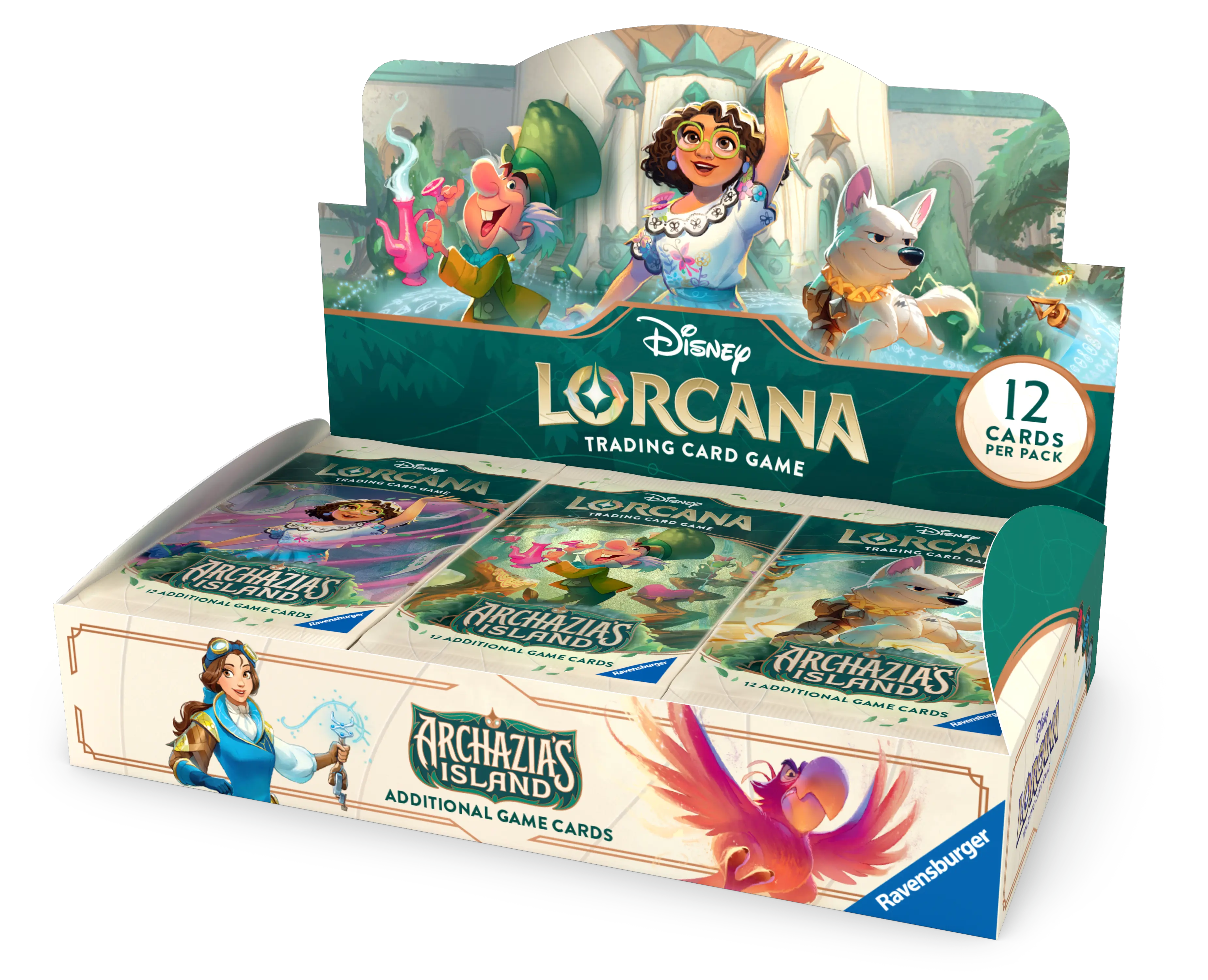 Disney Lorcana TCG: Archazia’s Island - Booster Pack Display (24 boosters)