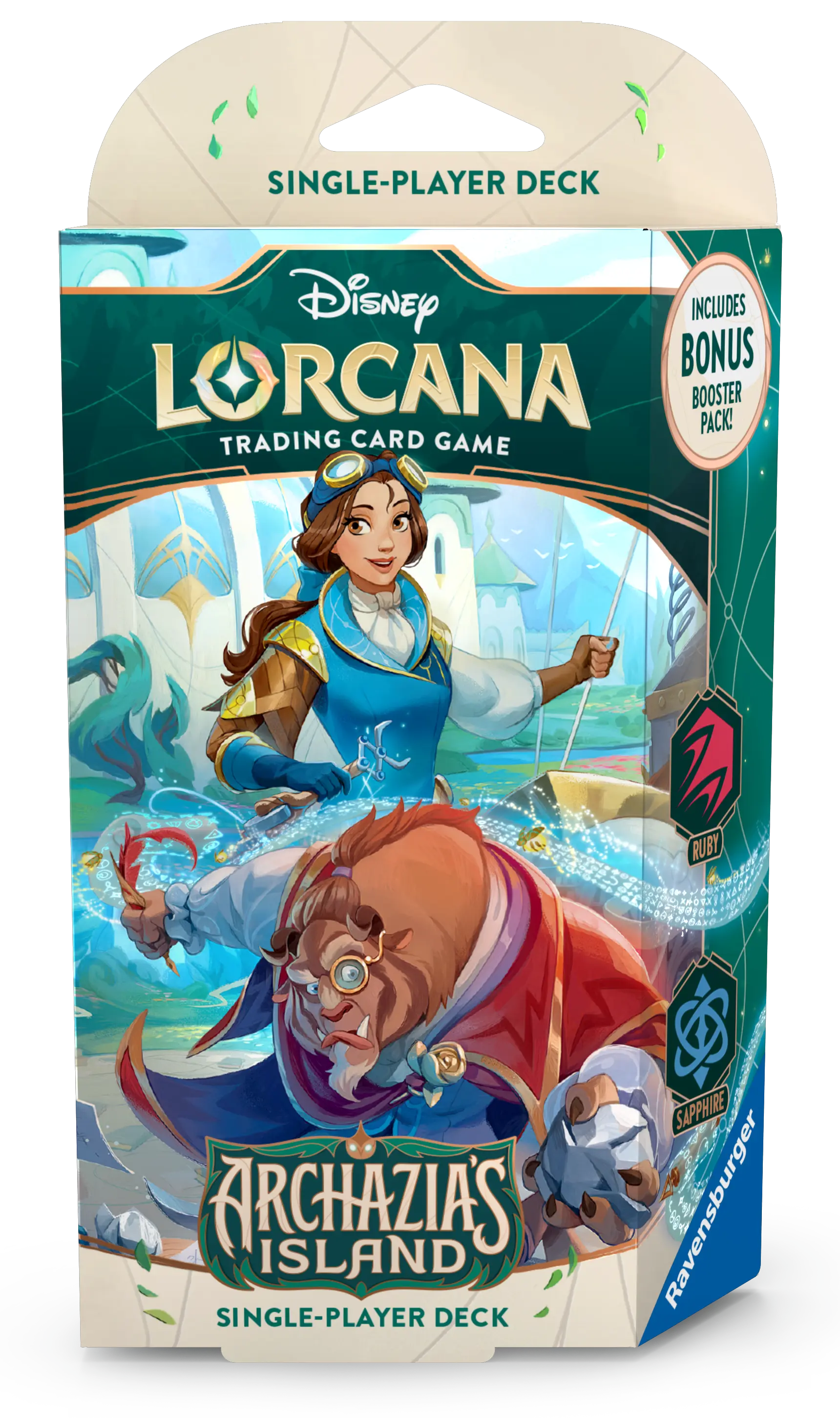 Disney Lorcana TCG: Archazia’s Island Starter Deck - Belle & Beast
