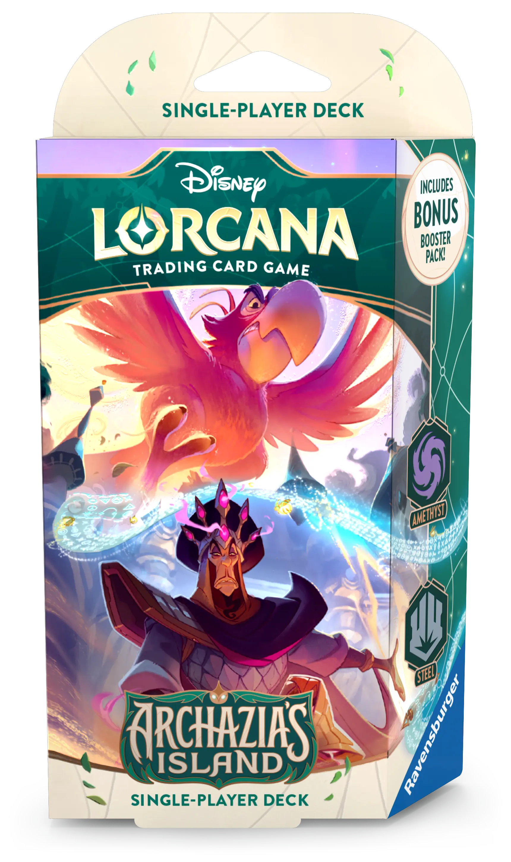 Disney Lorcana TCG: Archazia’s Island Starter Deck - Iago & Jafar