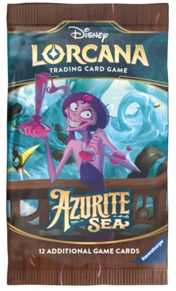 Disney Lorcana TCG: Azurite Sea - Booster Pack