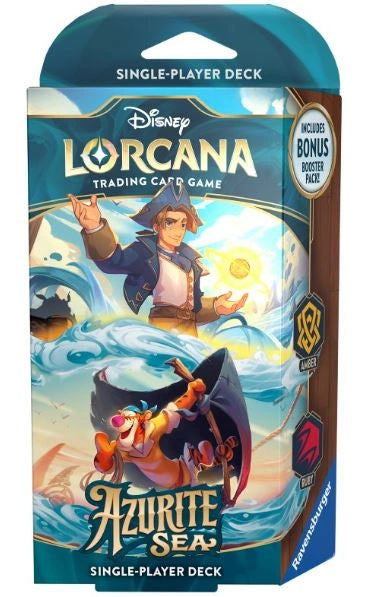 Disney Lorcana TCG: Azurite Sea - Starter deck - Ruby/Amber