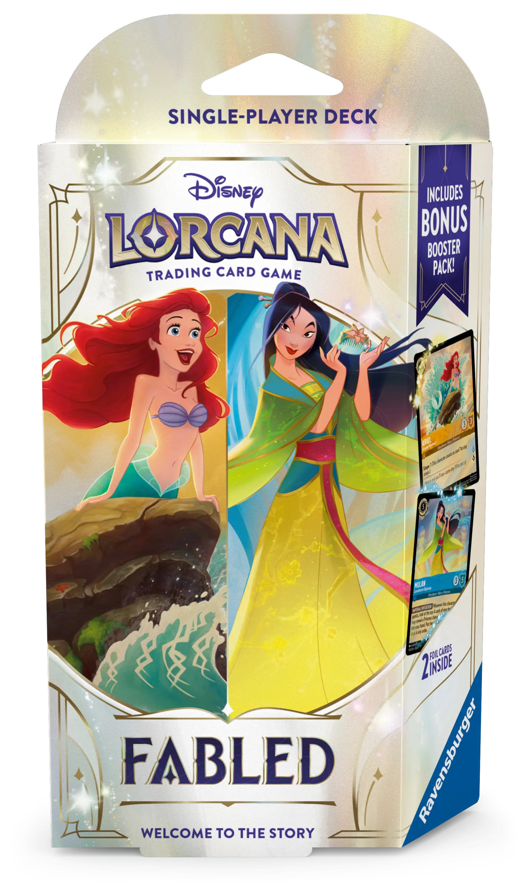 Disney Lorcana TCG: Fabled Starter Deck - Ariel & Mulan