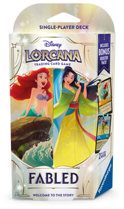 Disney Lorcana TCG: Fabled Starter Deck - Ariel & Mulan
