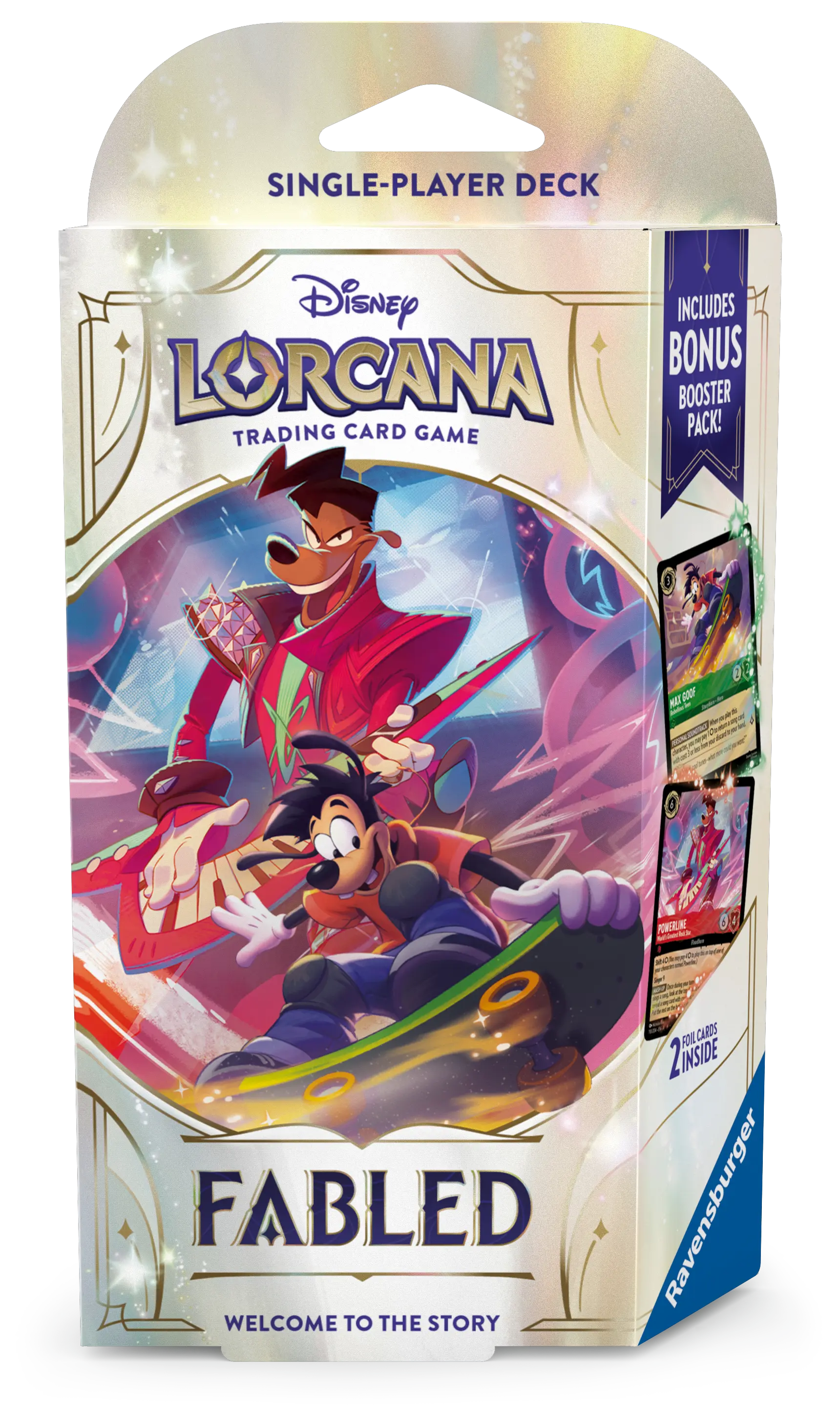 Disney Lorcana TCG: Fabled Starter Deck - Max, Goofy & Powerline