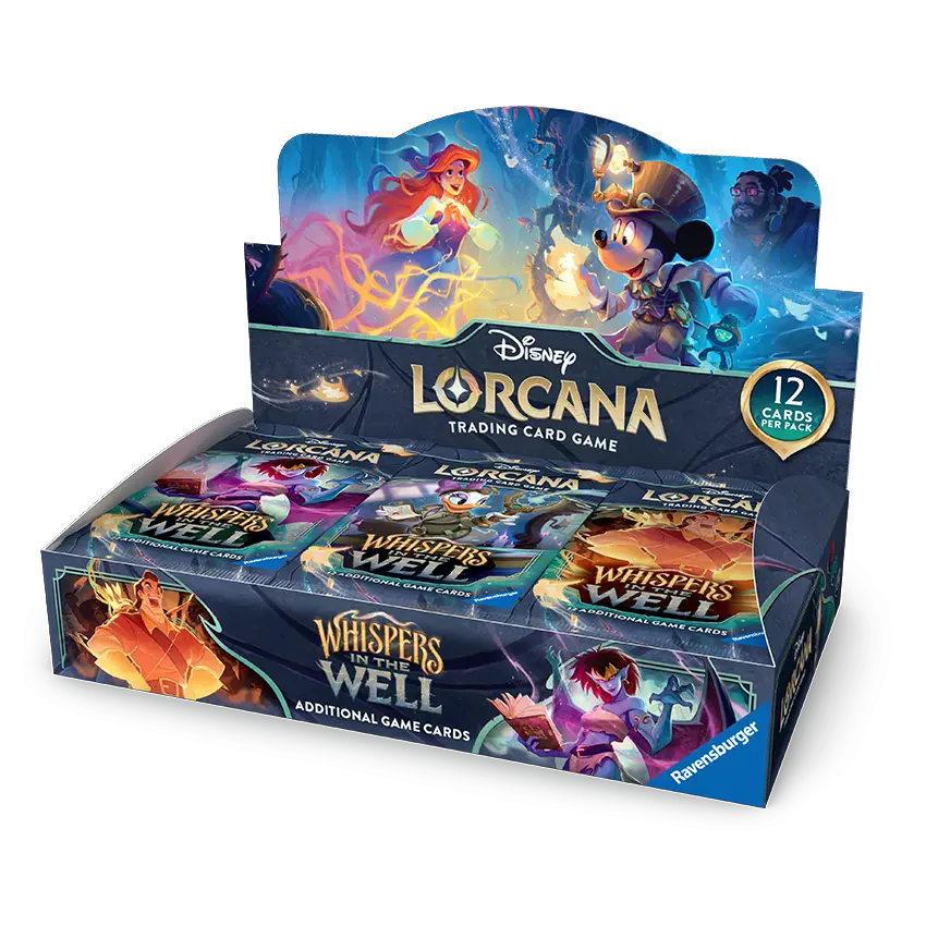 Disney Lorcana TCG: Whispers in the Well - Booster Pack Display (24 boosters)