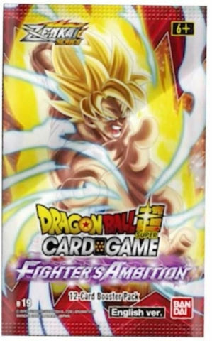 Dragon Ball Super Card Game - Zenkai Series Set 02 B19 Fighter's Ambition Booster