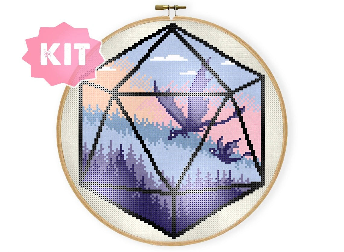 Dragon Dice 1 - Korsstygnskit