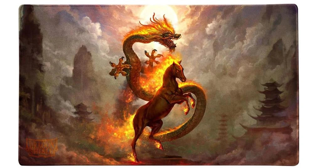 Dragon Shield Art Playmat - Fire Horse 2026