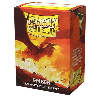 Dragon Shield Dual Matte Sleeves - Ember 'Alaric, Revolution Kindler' (100 Sleeves)