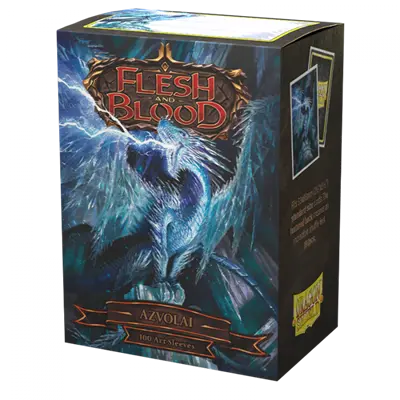 Dragon Shield Flesh and Blood License Standard Art Sleeves - Azvolai (100 Sleeves)