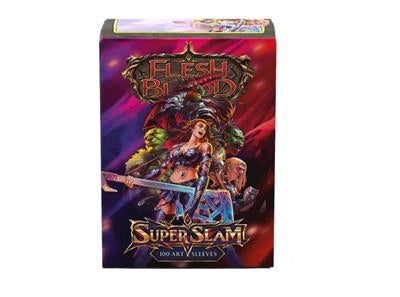 Dragon Shield Flesh and Blood License Standard Art Sleeves - Super Slam (100 Sleeves)