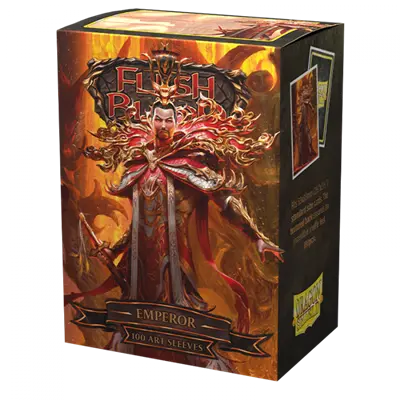 Dragon Shield Flesh and Blood License Standard Matte Art Sleeves - Emperor (100 Sleeves)