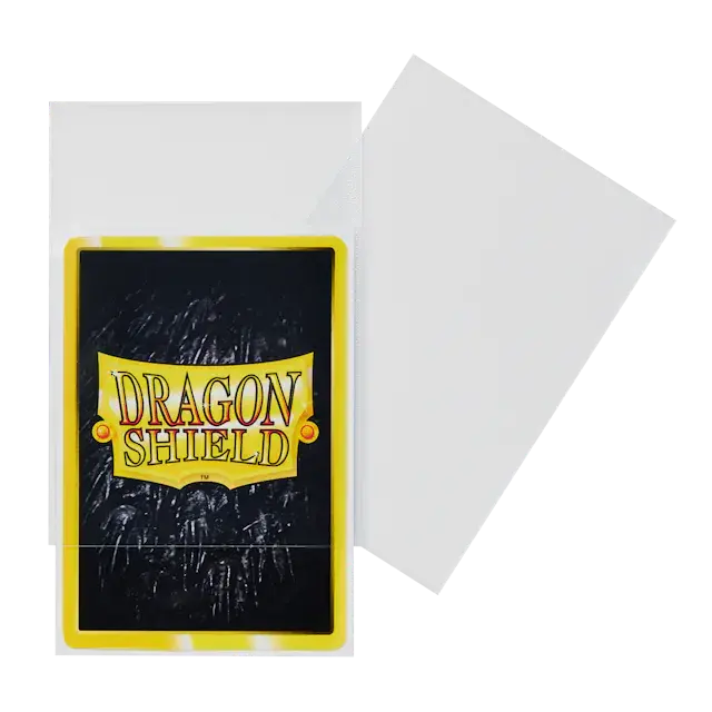 Dragon Shield Japanese Size Matte Outer Sleeves - Clear