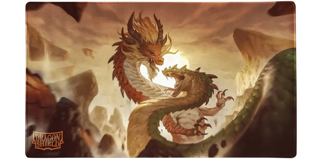Dragon Shield Playmat + Tube - Wood Snake 2025