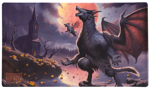 Dragon Shield Playmat with Tube - Halloween 2023